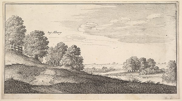 Wenceslaus Hollar, View Near Albury