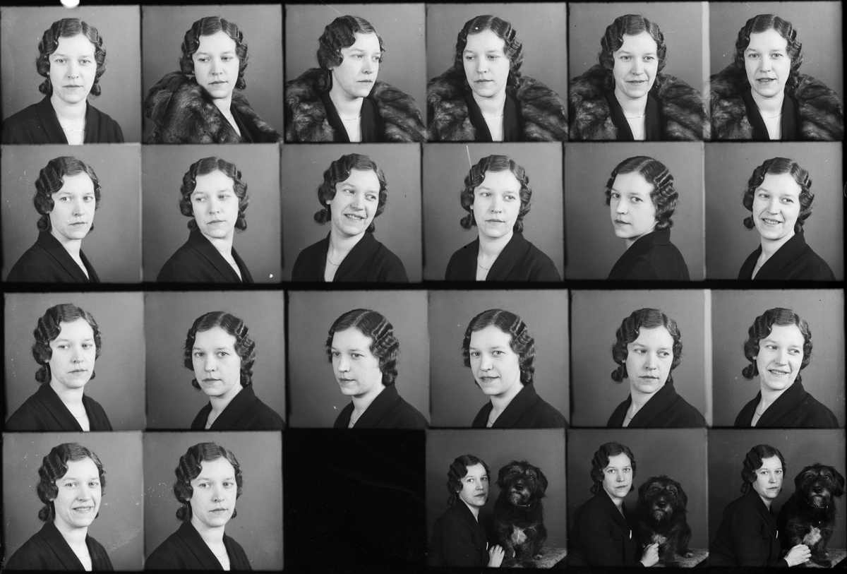 Skötsner-Edhlund, Asta Johansson från Östhammar, Uppland, 1937