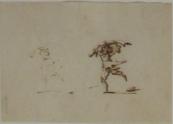 Jacques Callot, A Man Running