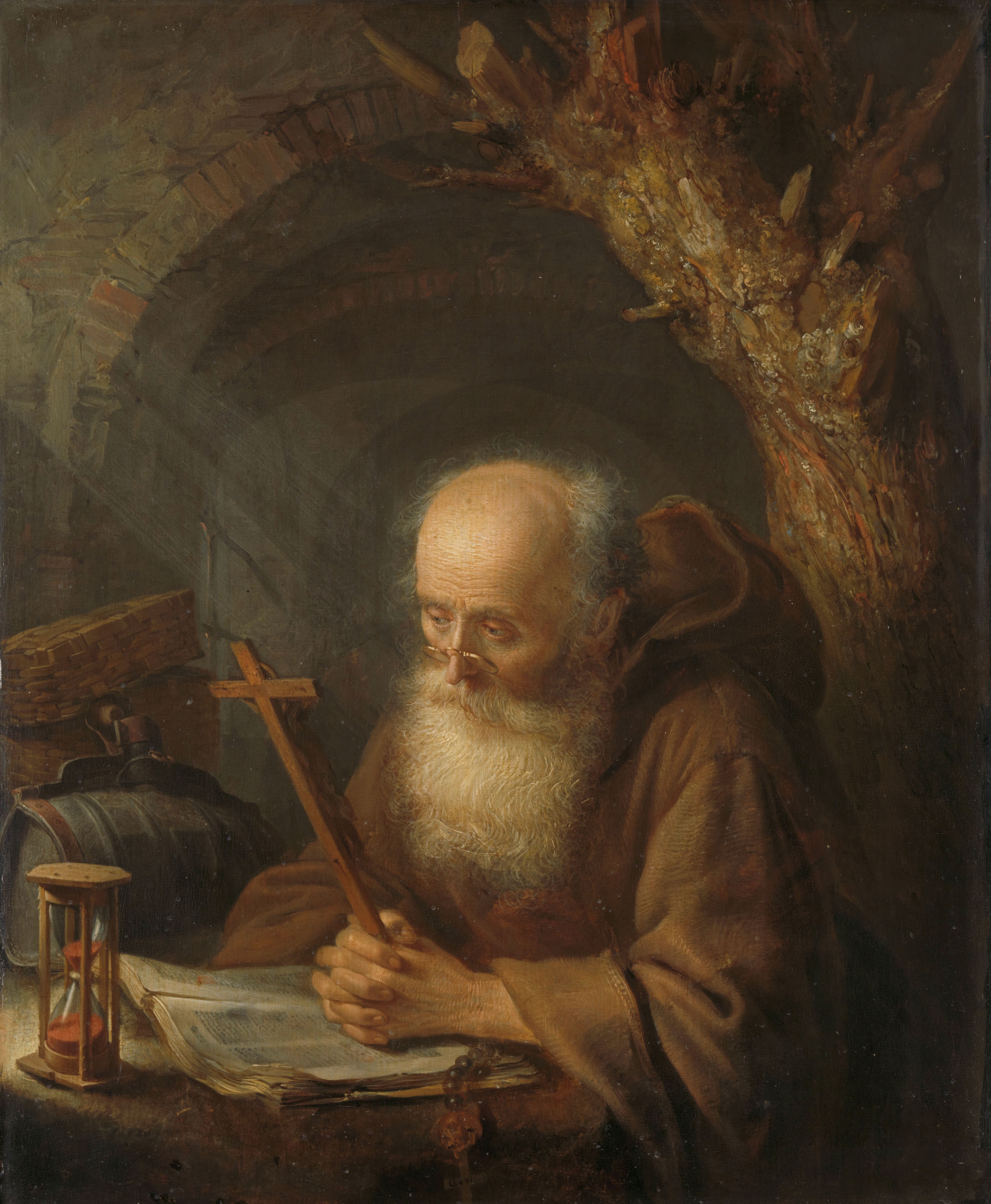 Gerrit Dou, A Hermit