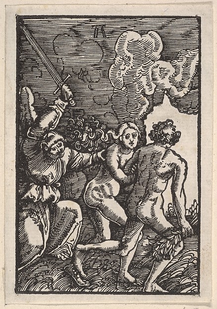 Albrecht Altdorfer, Expulsion from Paradise, from "The Fall and Salvation of Mankind Through the Life and Passion of Christ"