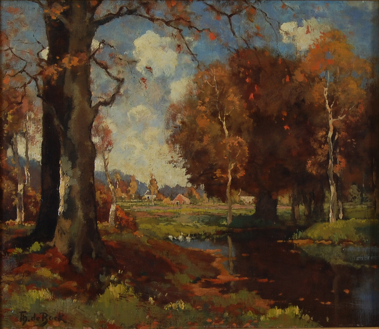 Théophile de Bock, Bosgezicht