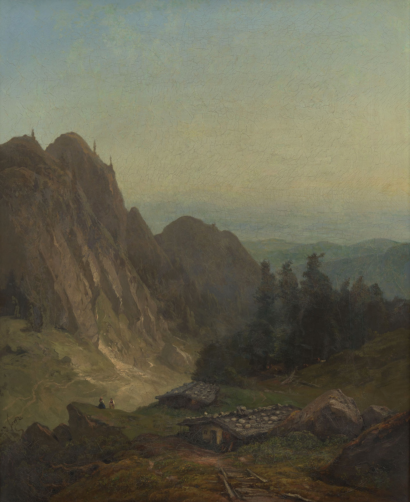 Eduard Schleich the Elder, A View in the Tyrol