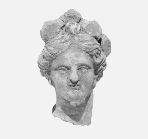 Unknown, Head with Wreath