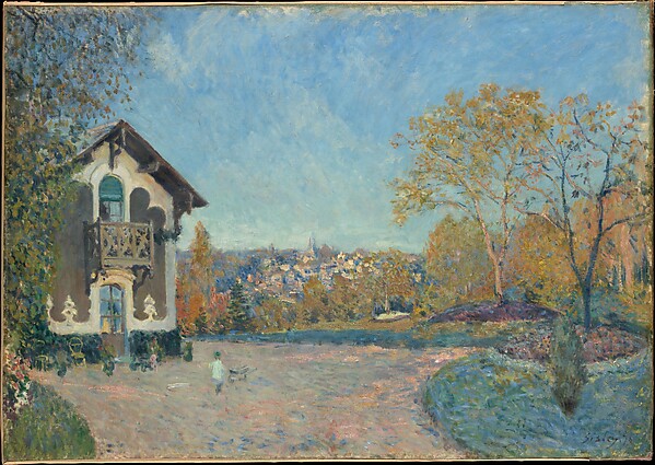 Alfred Sisley, View of Marly-le-Roi from Coeur-Volant