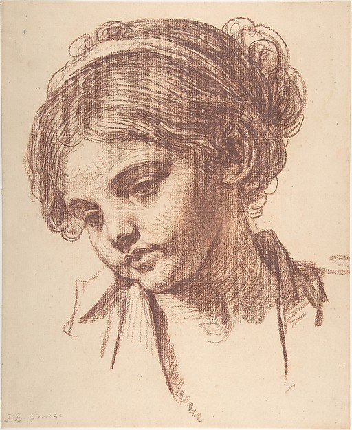 Jean-Baptiste Greuze, Child's Head