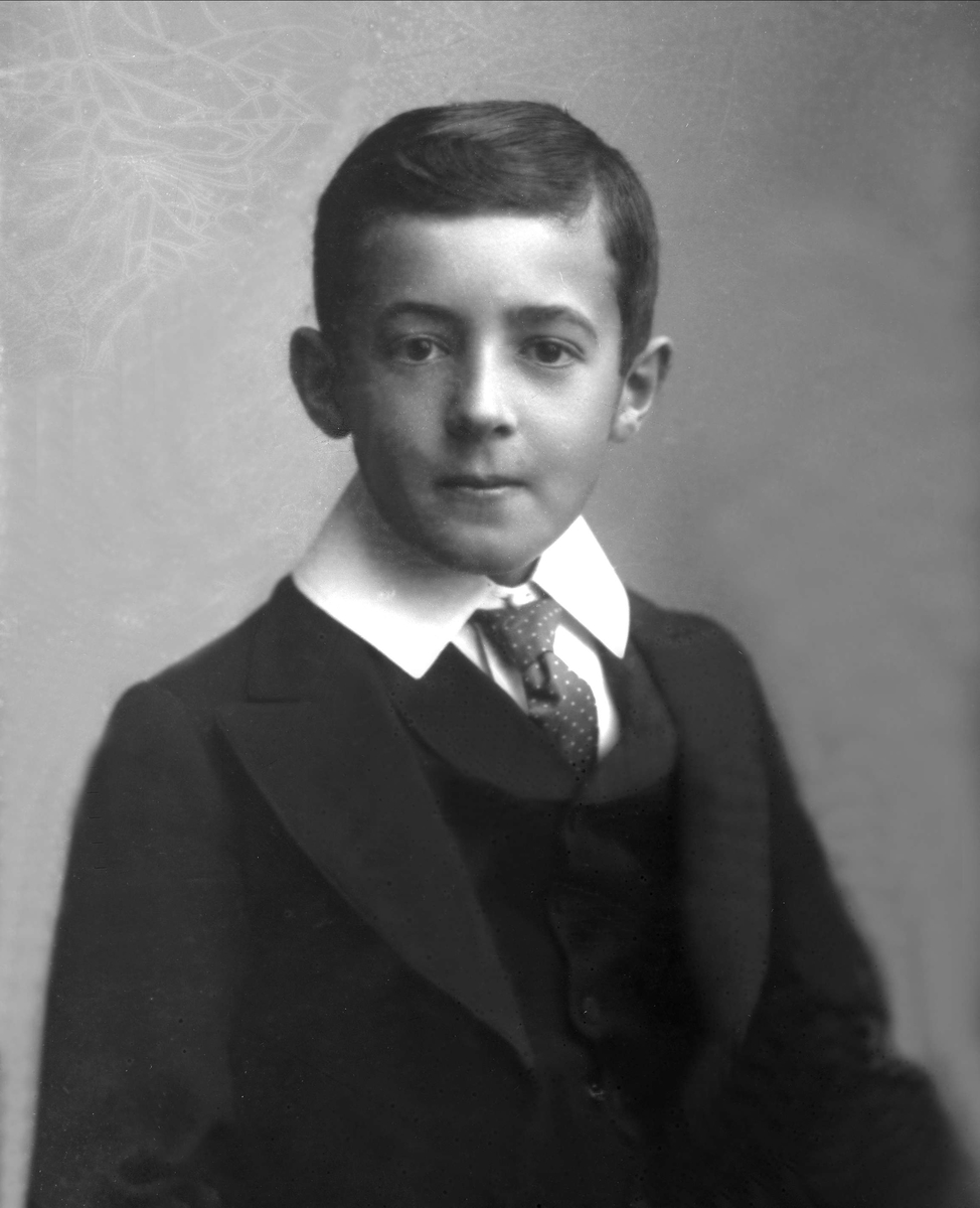 Gustav Borgen, Portrett, banksjef Castbergs sønn.