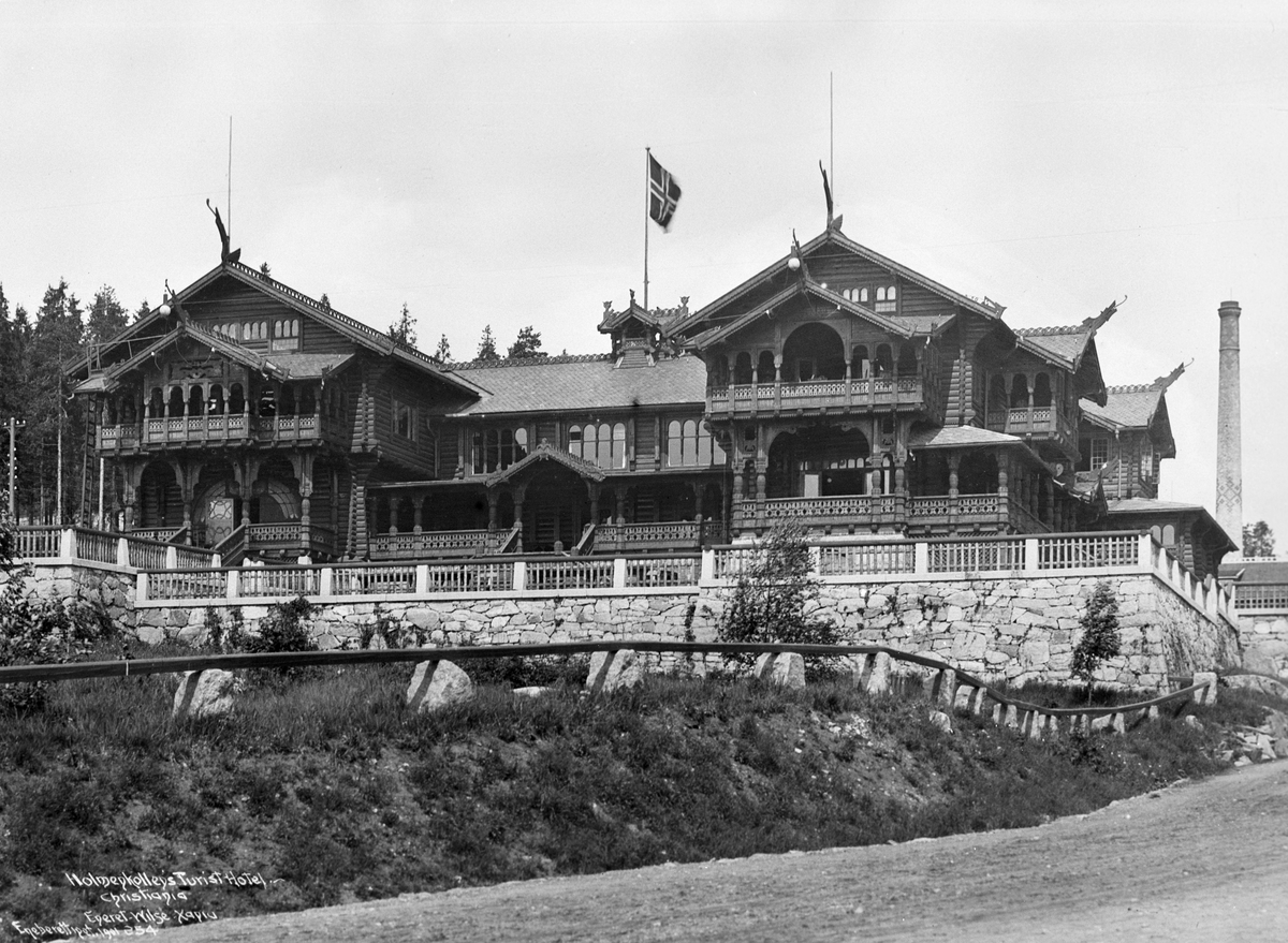 Anders Beer Wilse, Prot: Holmenkollen Hotellet Juni 1902 Konv: Holmenkollen Sanatorium - Chr.a