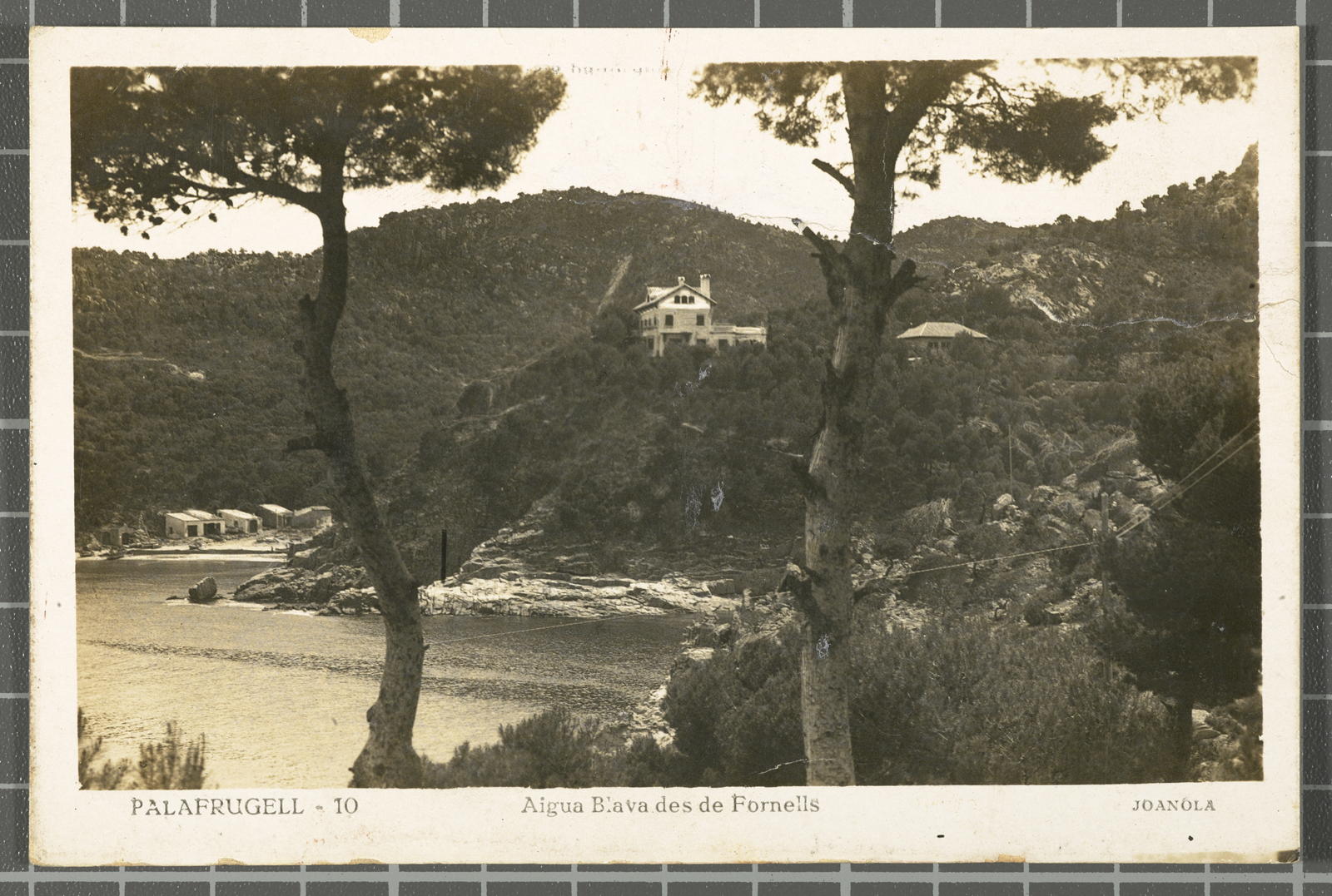 Desconegut, Palafrugell - 10 Aigua Blava des de Fornells