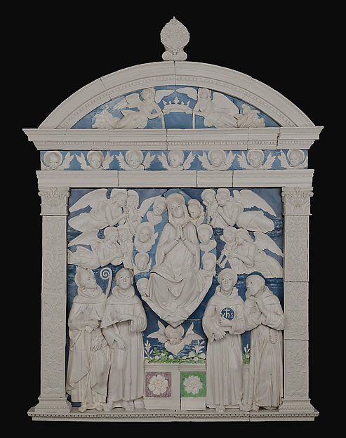Andrea della Robbia, The Assumption of the Virgin (The Marquand Altarpiece)