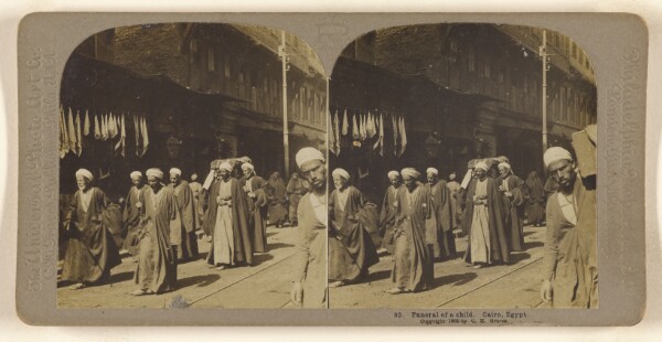 Carleton H. Graves, Funeral of a child. Cairo, Egypt.