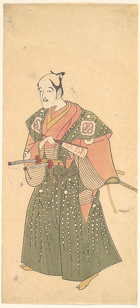 Ippitsusai Bunchō  一筆齊文調, The Actor Arashi Otohachi I (facsimile?)