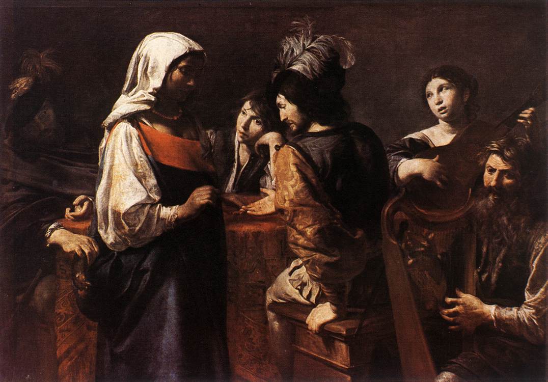 Valentin de Boulogne, The Fortune Teller