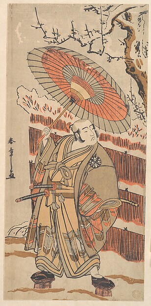 Katsukawa Shunshō, Kabuki Actor Nakamura Denkurō II