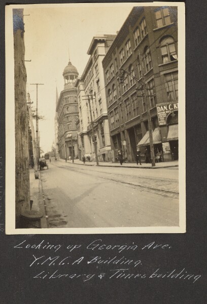 Unknown, [Looking Up Georgia Ave.]