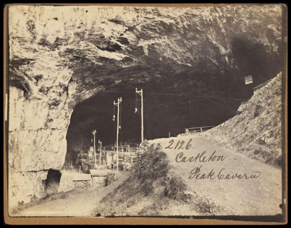 Francis Frith, Castleton.  Peak Cavern