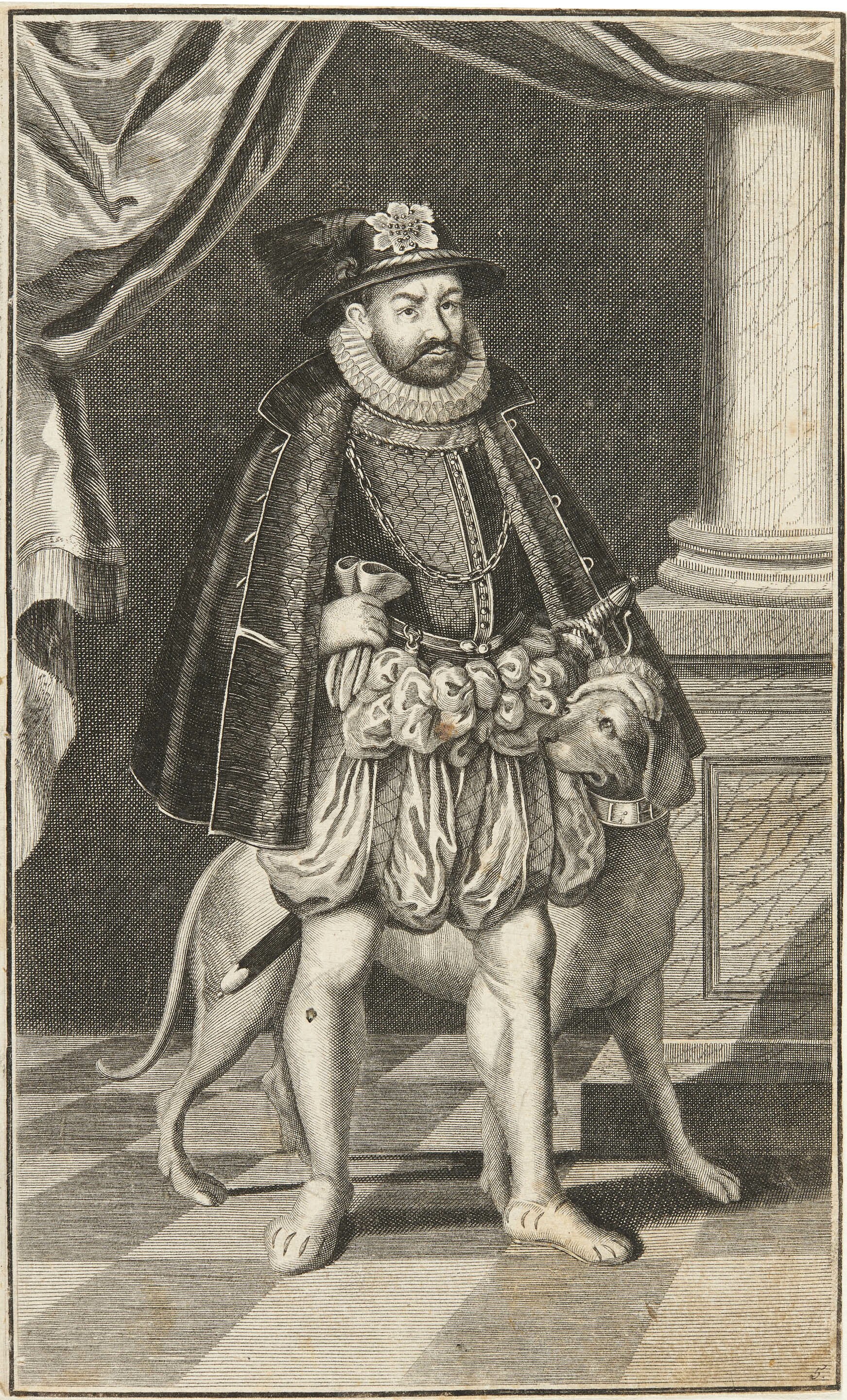 Andreas Matthäus Wolfgang, Bildnis Herzog Ludwig von Württemberg