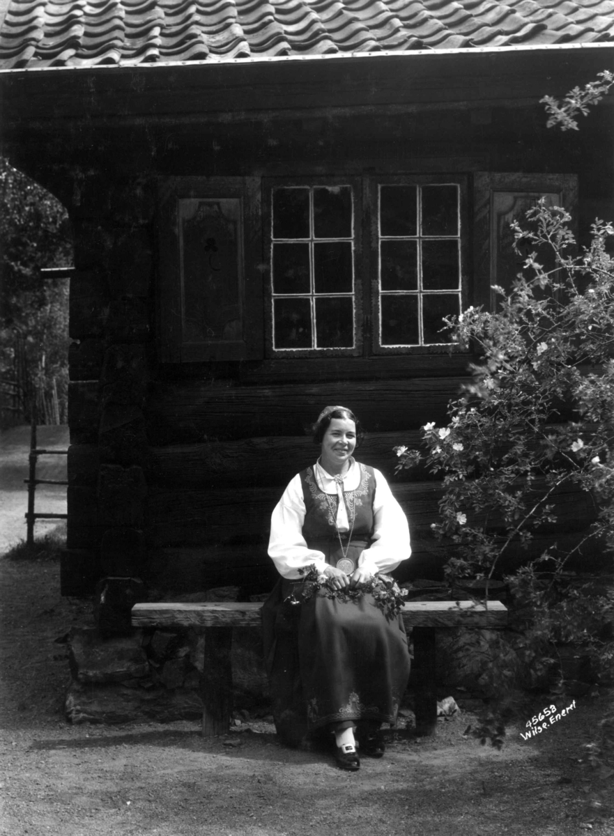 Anders Beer Wilse, Kvinnedrakt, Akershus
