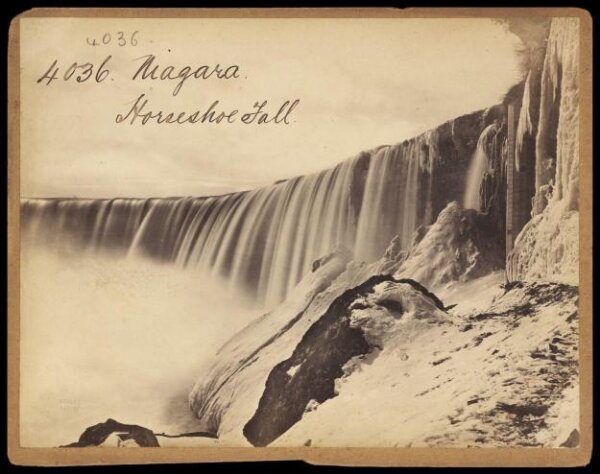 Francis Frith, Niagara.  Horseshoe Falls