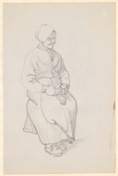 Wilhelm Marstrand, Siddende svensk bondekone