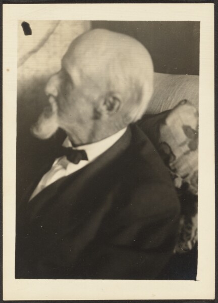 Louis Fleckenstein, [Old Man in Black Tie]