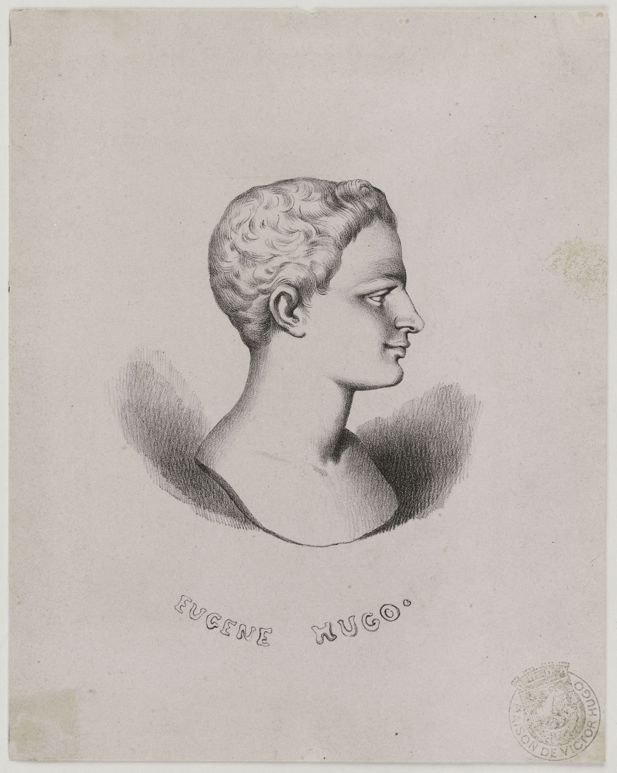 Anonyme, Eugène Hugo