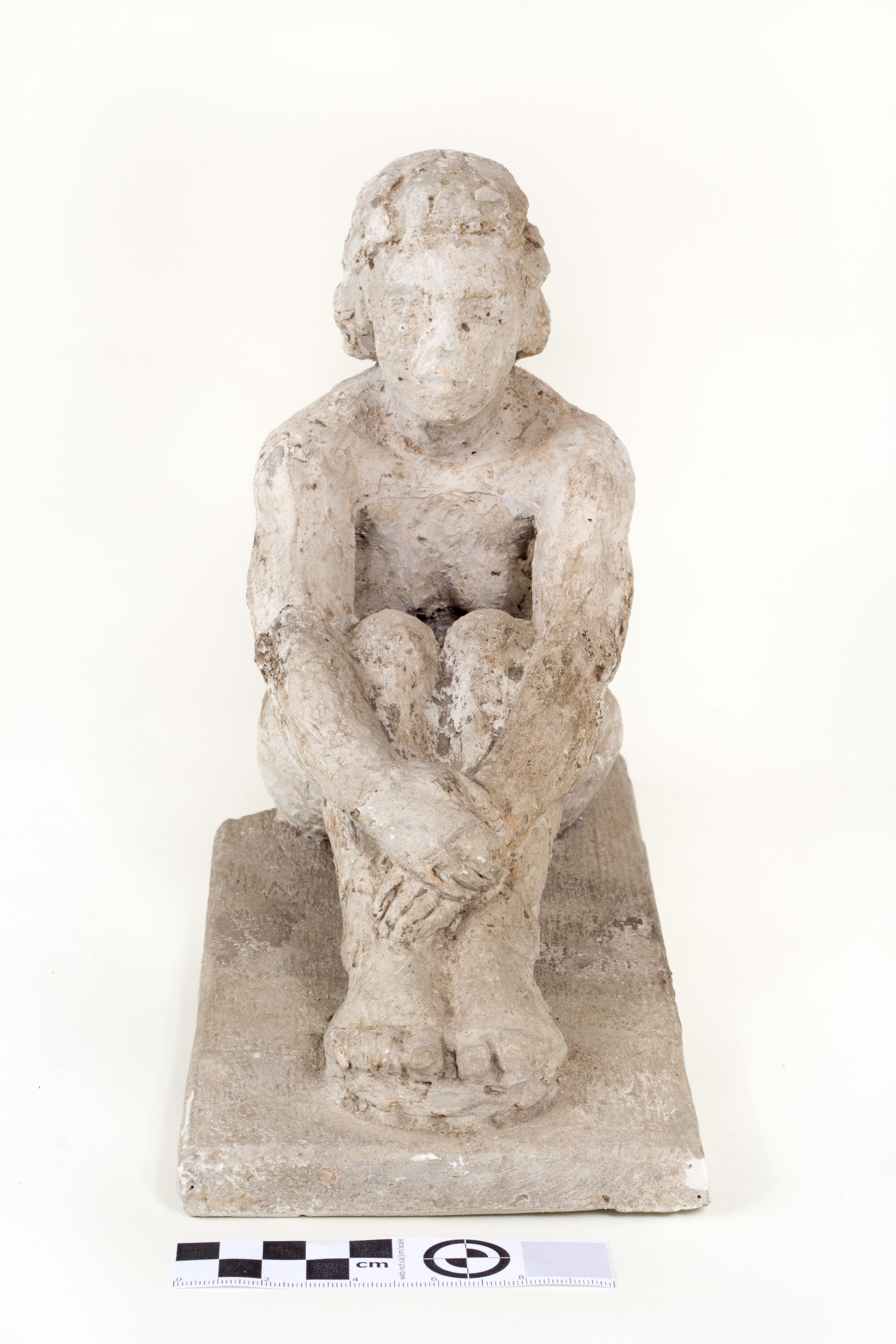 Anton (autor) Starkopf, seated female figure