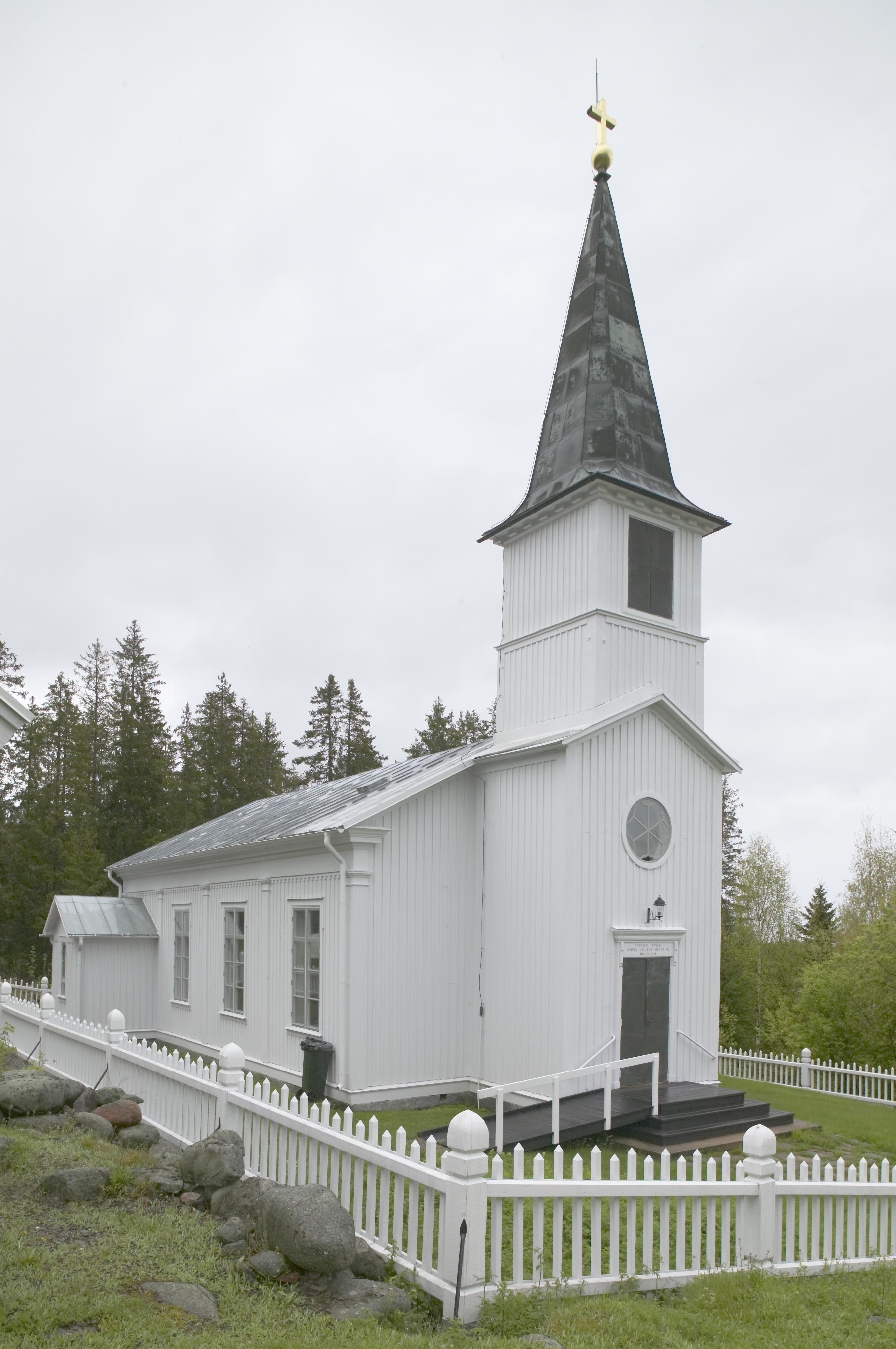 Bengt A Lundberg, Ulvö nya kyrka