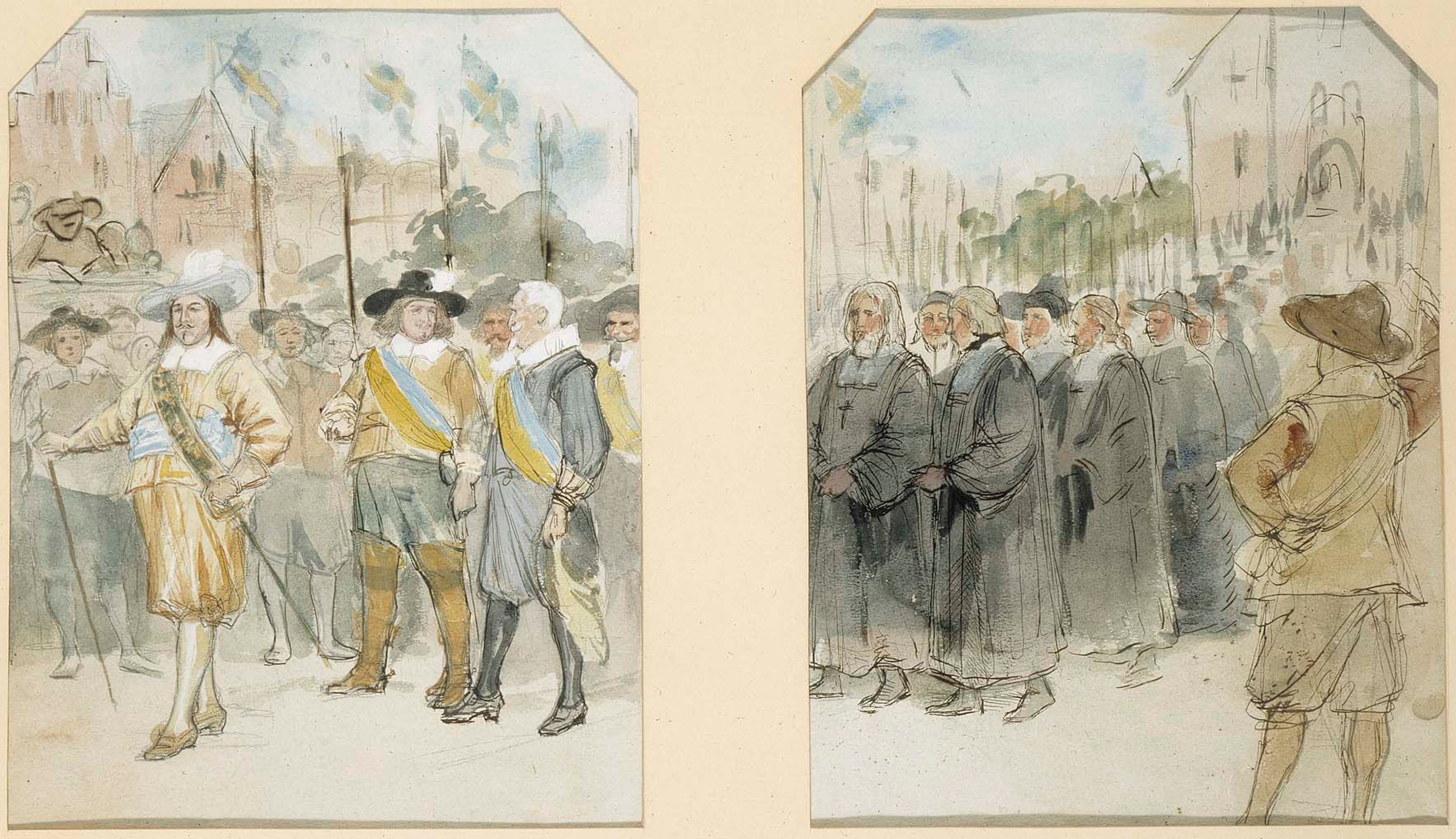 Albert Edelfelt, Inauguration of the Academy in Turku 1640, Alternative Entry for the Competition