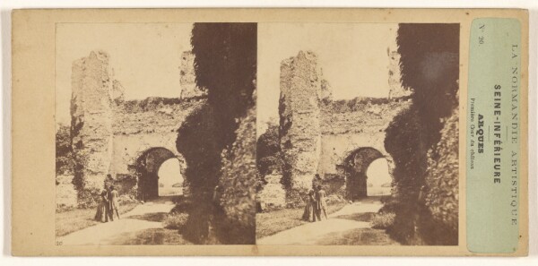 Unknown, La Normandie Artistique. Seine-Inferieure. Arques. Premiere Cour du chateau.