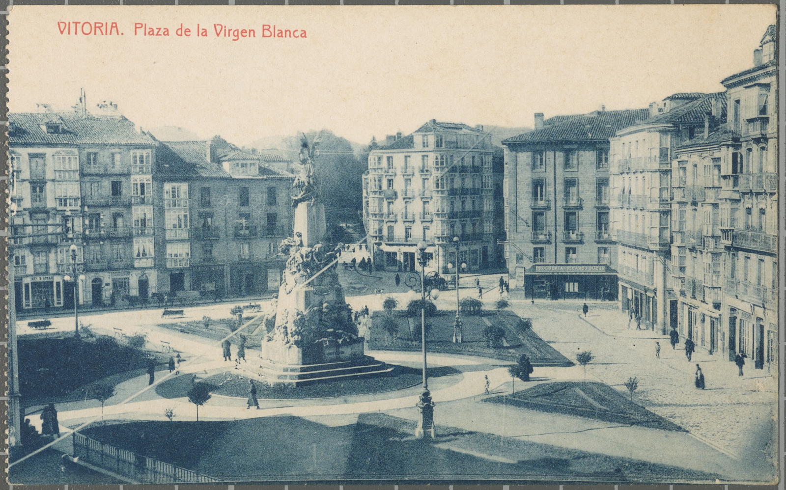 Desconegut, Vitoria. White Virgen Square