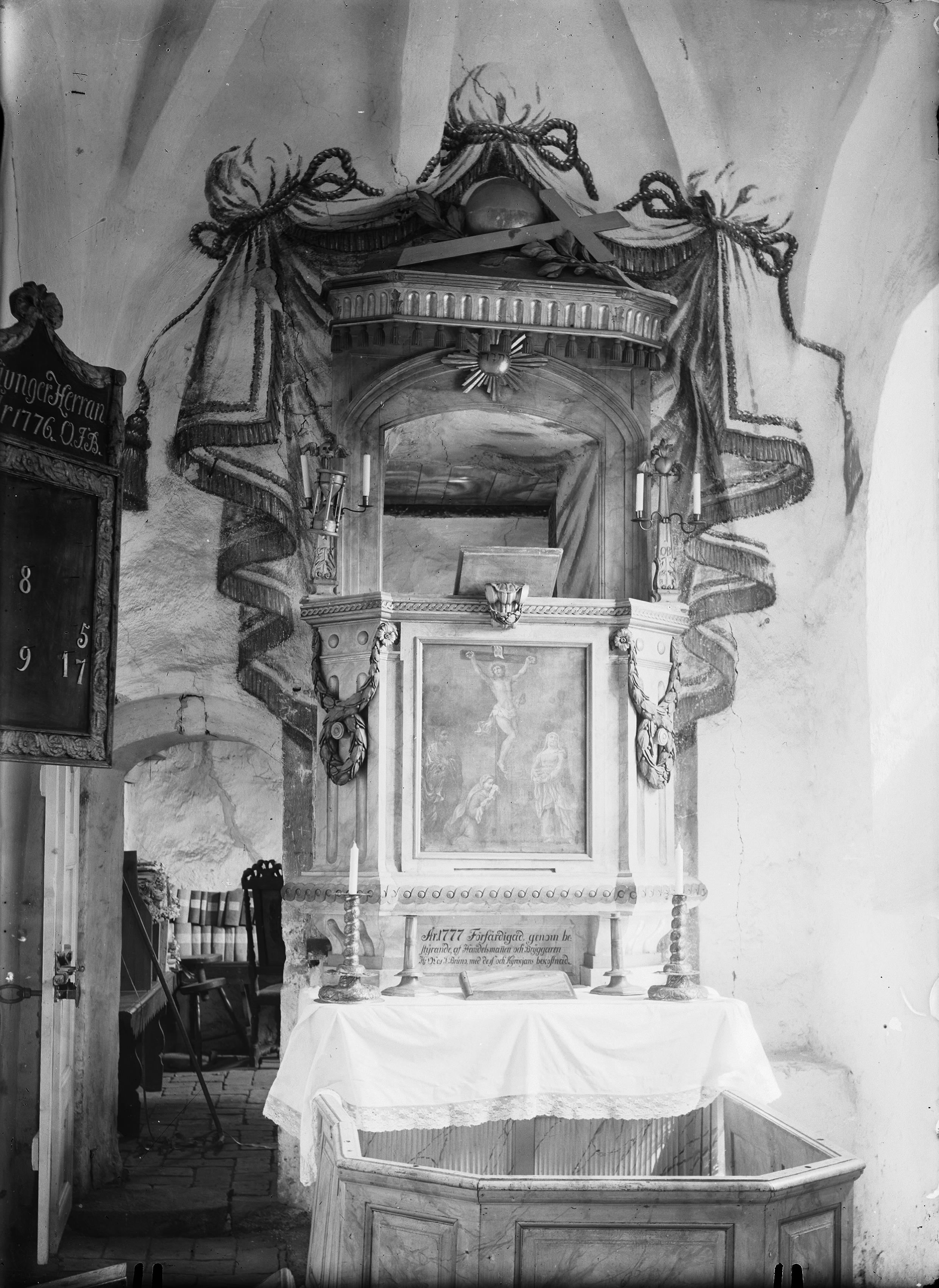 Sven Brandel, Yttergrans kyrka