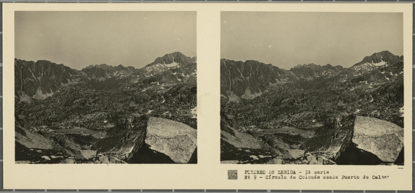 Desconegut, Pirineo de Lérida
