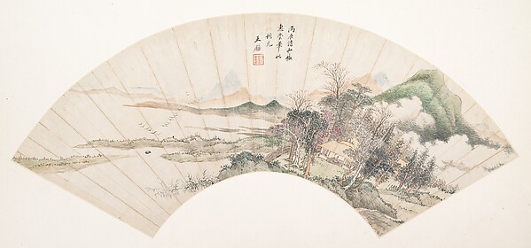 Unidentified artist, Landscape in the Style of Huichong