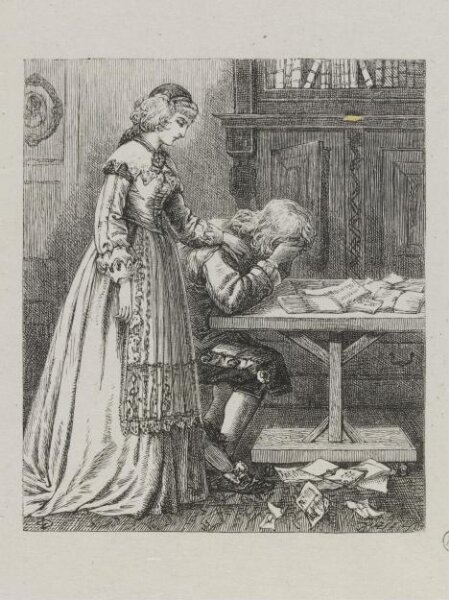 Gustave Dore, Proof for a wood engraving