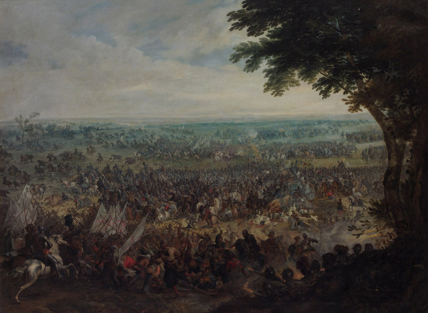 Peter Snayers, Large cavalry battle