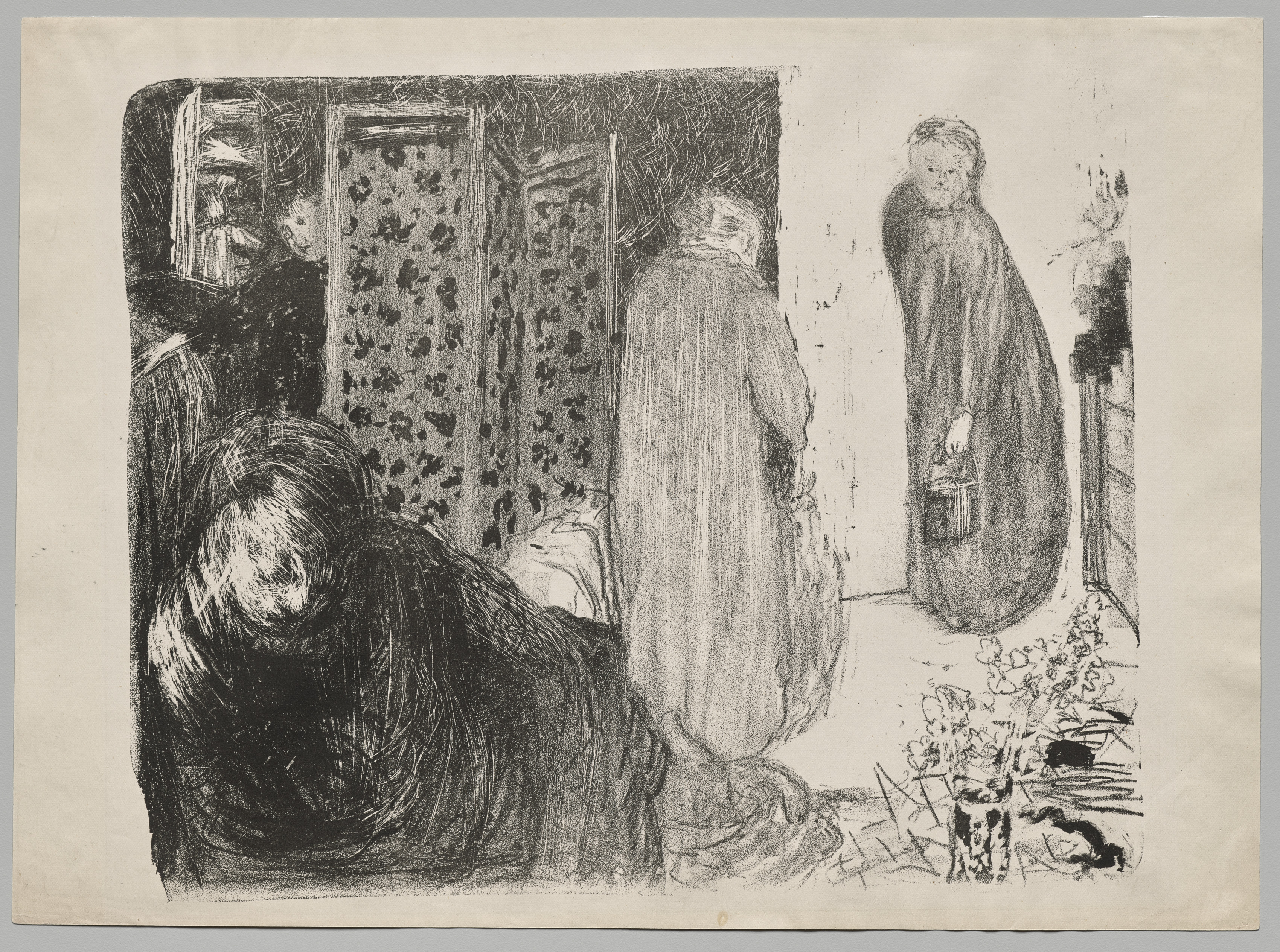 Édouard Vuillard, Interior with a Screen