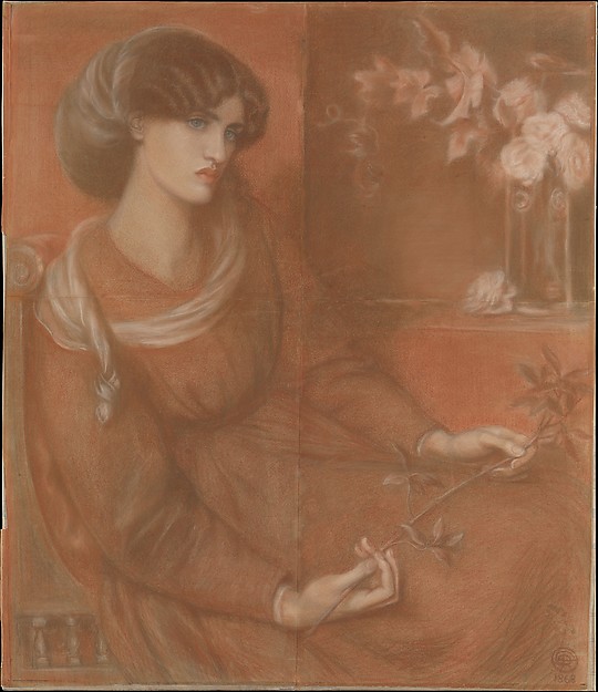 Dante Gabriel Rossetti, Jane Morris: Study for "Mariana"