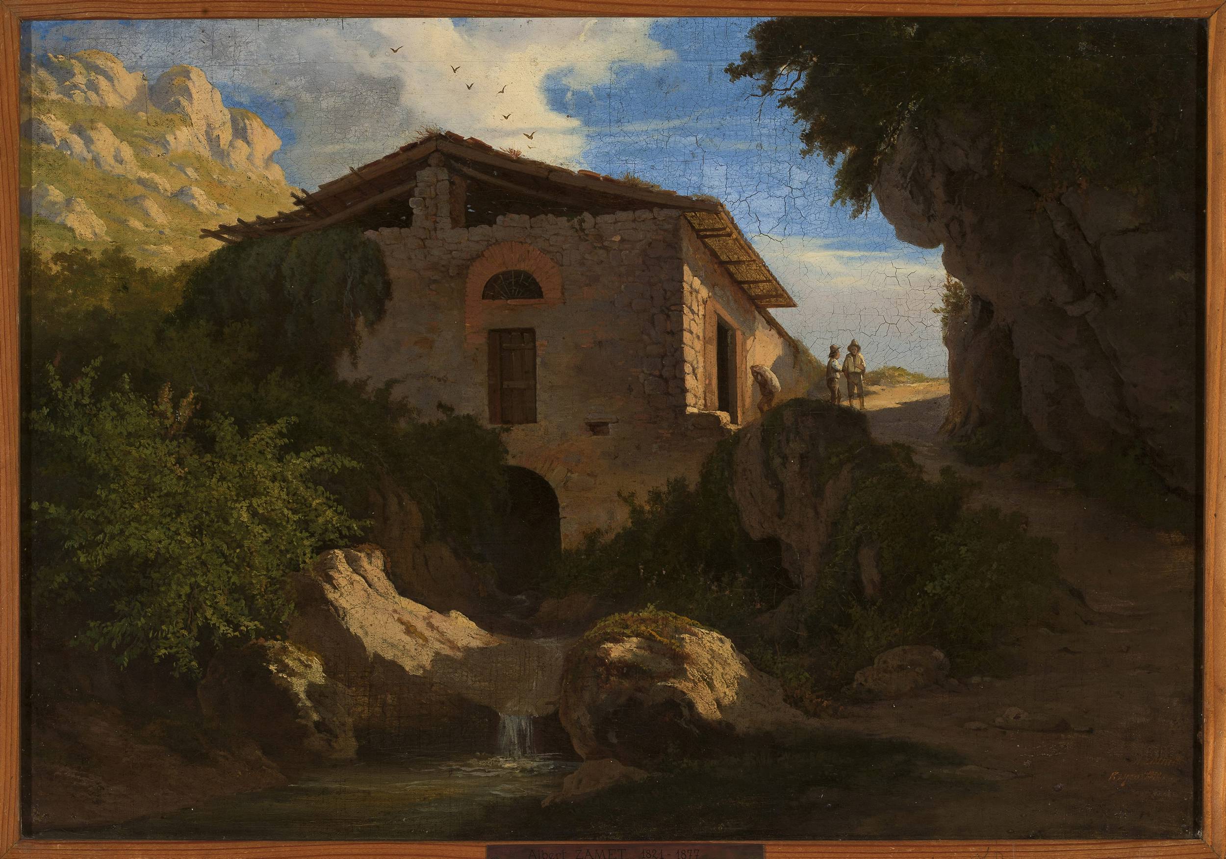 Albert Żamett, Italian landscape