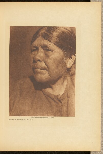 Edward S. Curtis, A Chukchansi Woman - Profile