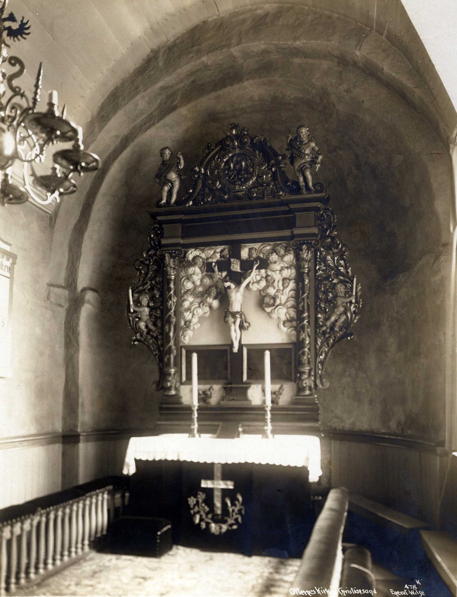 Anders Beer Wilse, Alter, Oddernes kirke, Kristiansand, Vest-Agder.