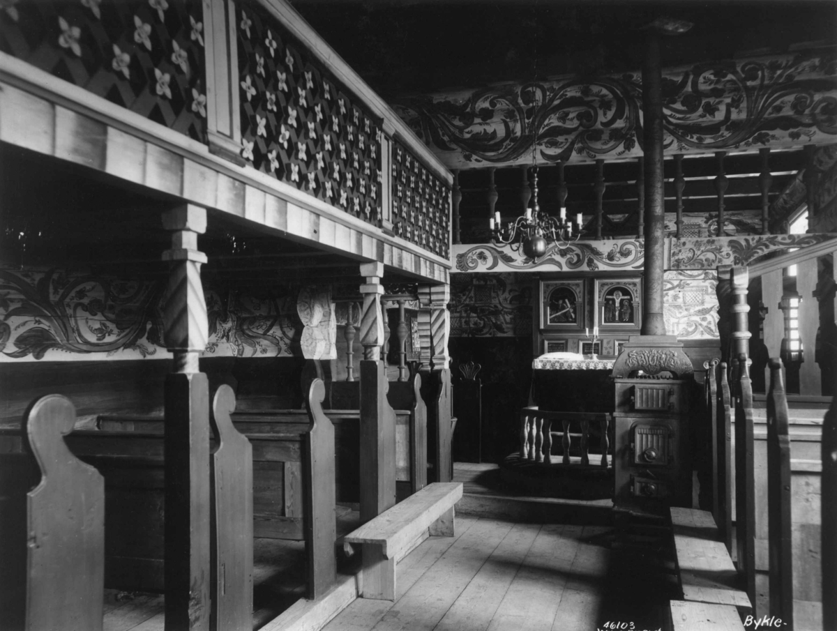 Anders Beer Wilse, Bykle kirke