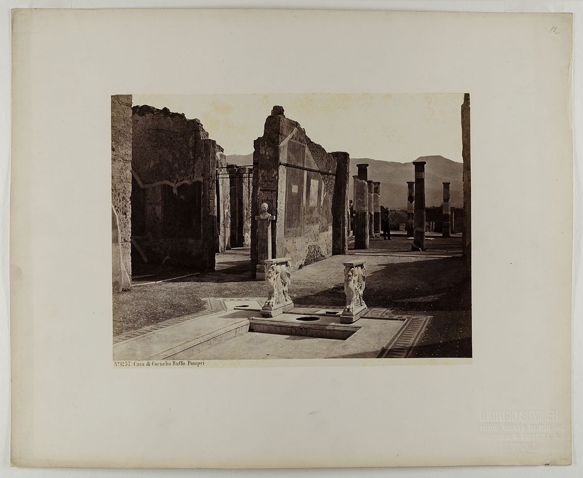 Giorgio Sommer, No. 1237. Casa di Cornelia Ruffo. Pompei