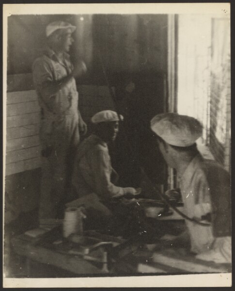 Louis Fleckenstein, [Workmen in House]