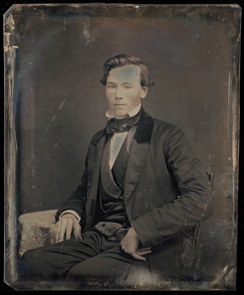 Unknown, [Portrait of a Seated Man]