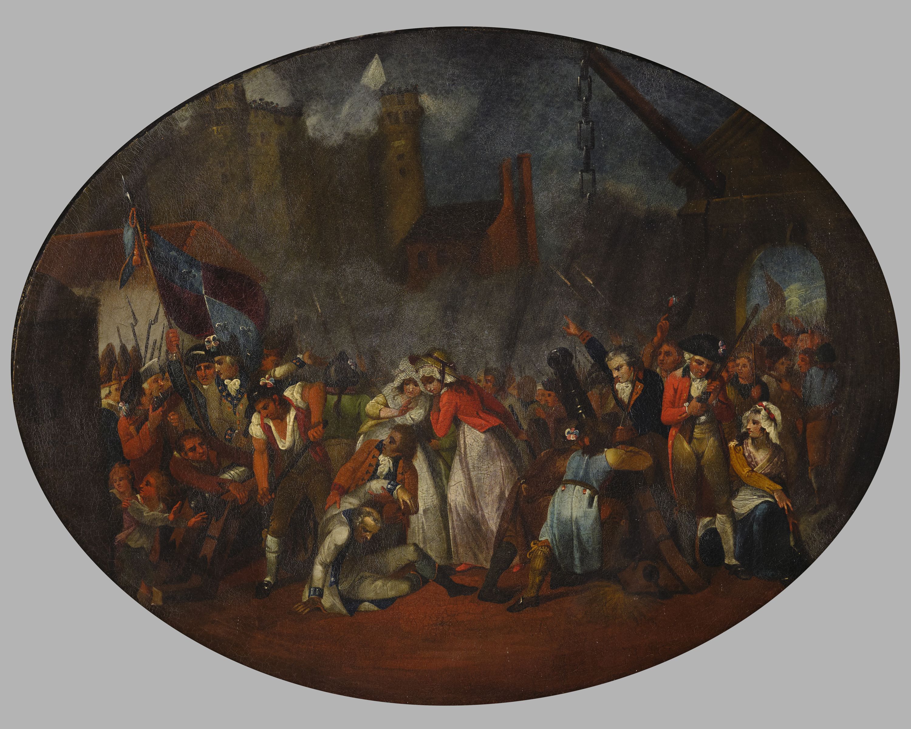 Henry Singleton, La prise de la Bastille, le 14 juillet 1789