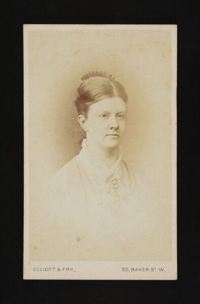 Elliott & Fry, A portrait of 'Miss Sebastian'