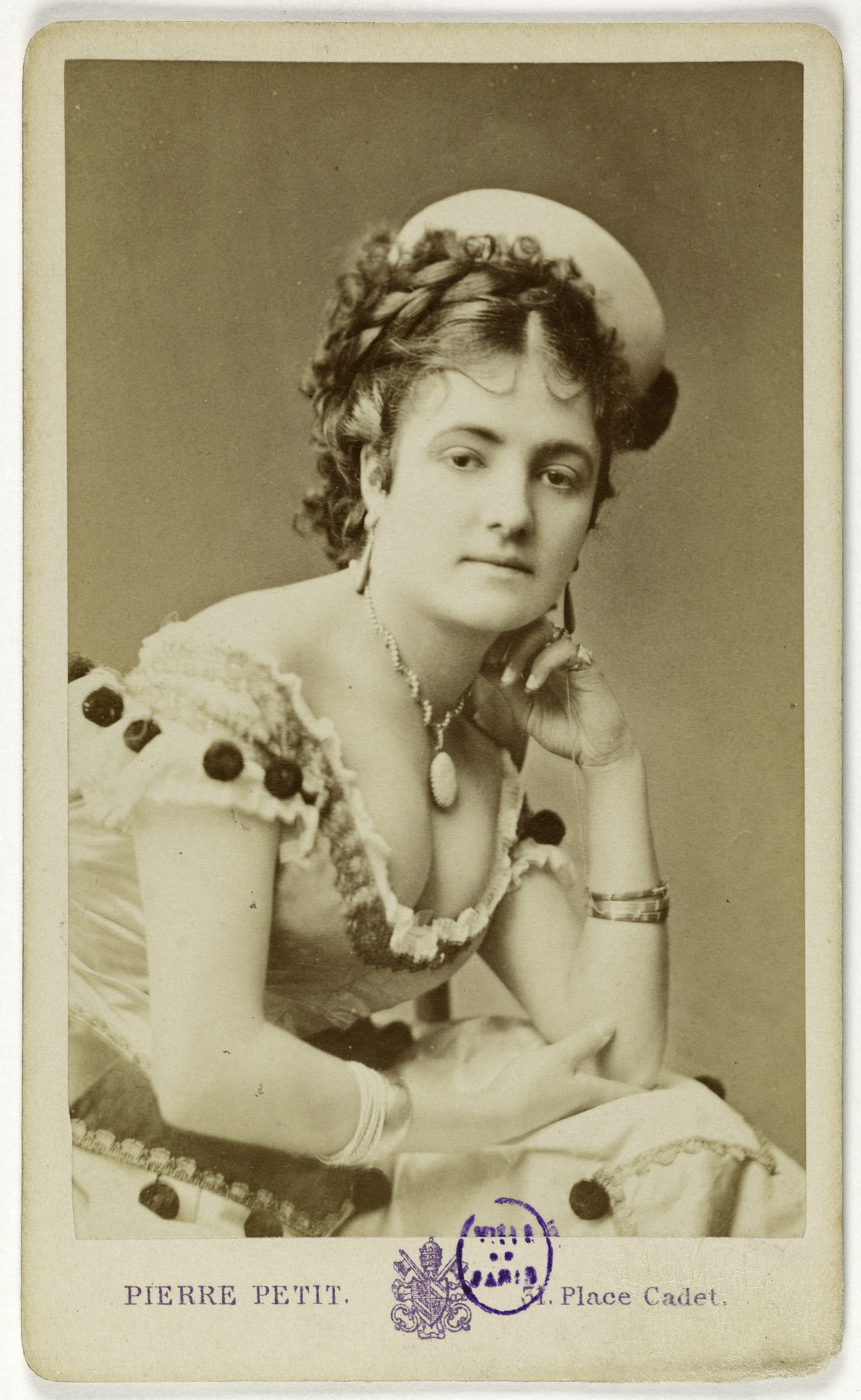 Pierre Petit, Portrait de Laslin, (danseuse)