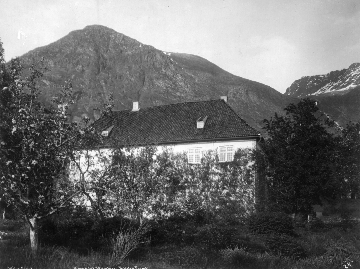 Anders Beer Wilse, Topografi