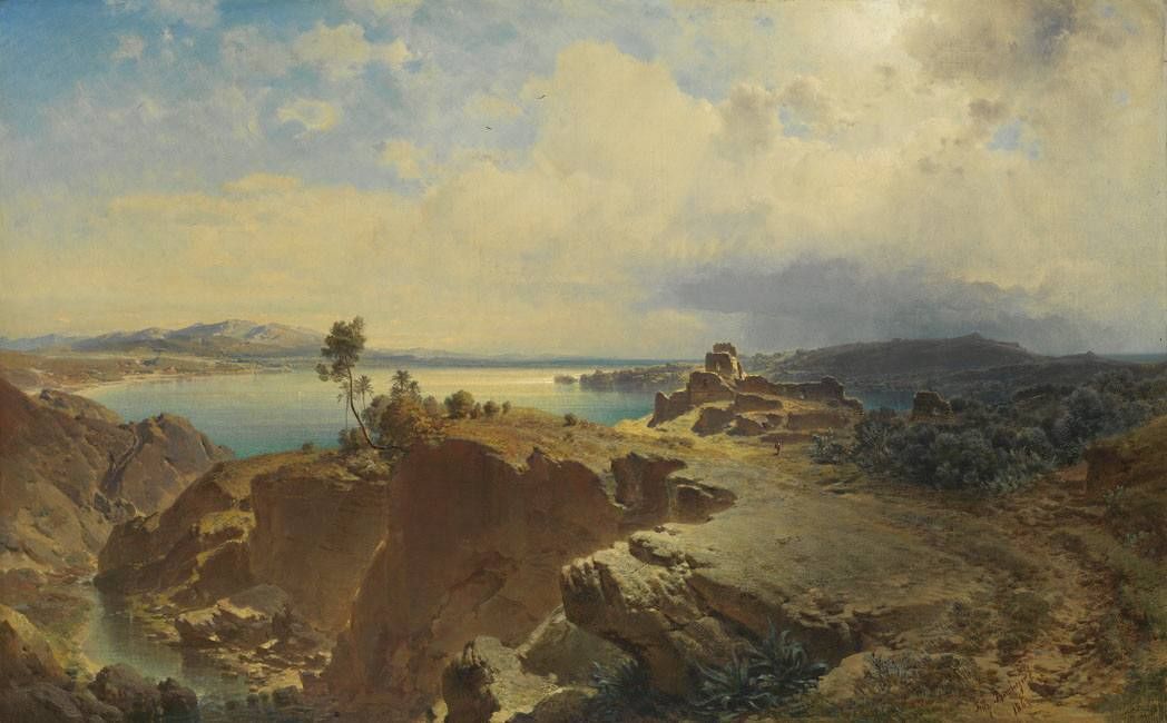 Fritz Bamberger, Der Albuferasee bei Valencia
